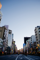 夕暮れ
