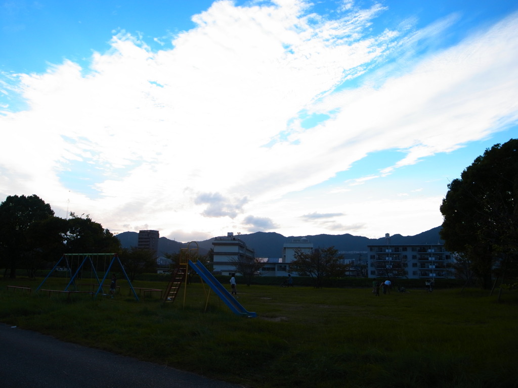 夕暮れ時
