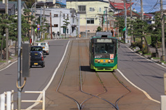 市電の走る街