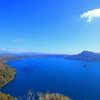 霧のない摩周湖