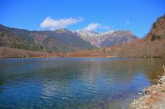 大正池より