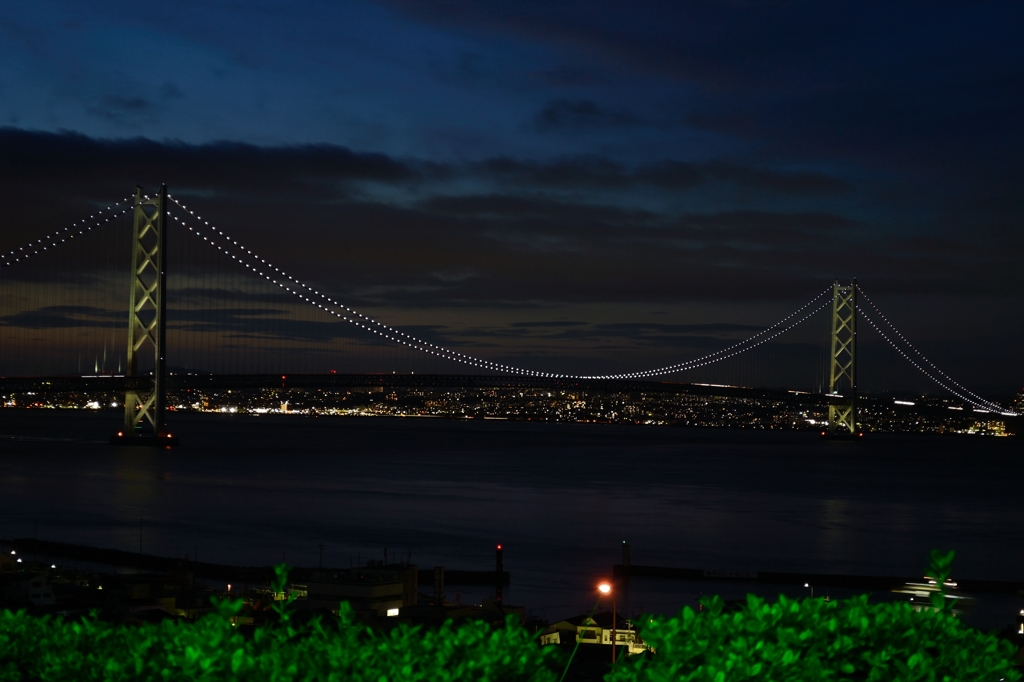 明石海峡夜景