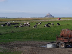 モンサンミッシェル遠景２