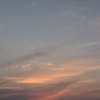 夕焼けと雲