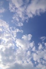 青空と雲