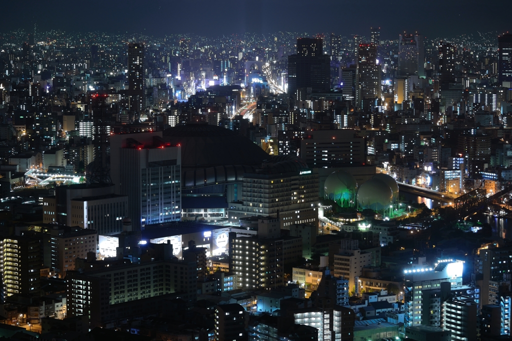 大阪の夜景