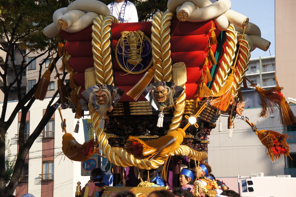 めっちゃ揺れてます