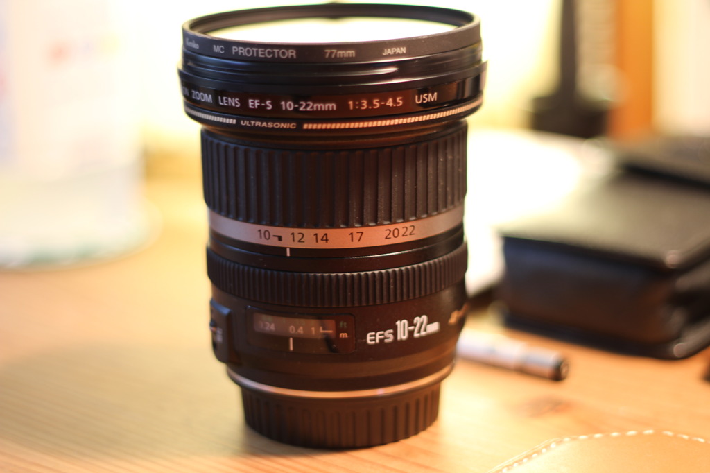 CANON EF-S10-22mmレンズ 開封