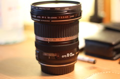 CANON EF-S10-22mmレンズ 開封