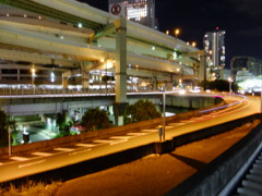 横浜の高速道路