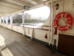 氷川丸　デッキ