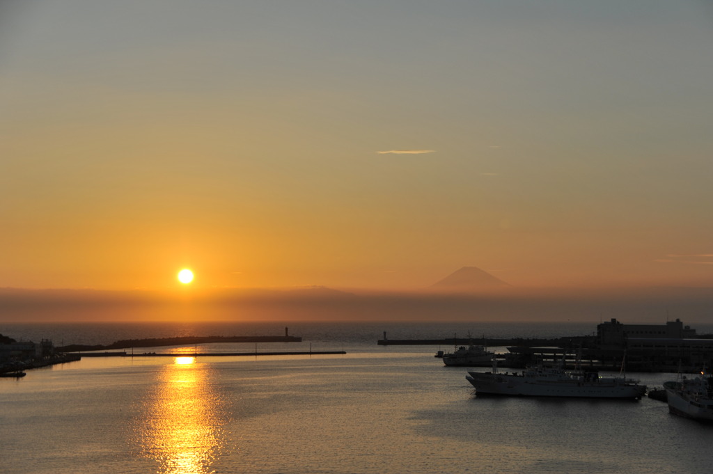 城ヶ島の日没