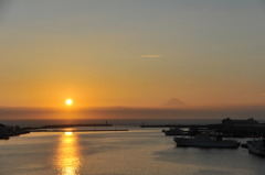 城ヶ島の日没