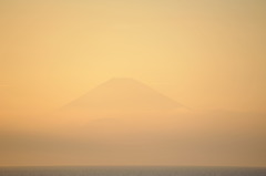 富士山　夕景