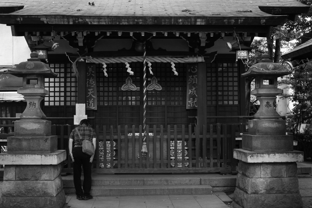 恵比寿神社にて