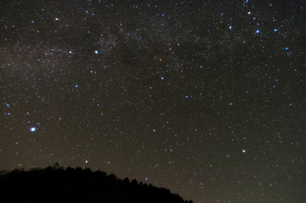 雁峠の星空
