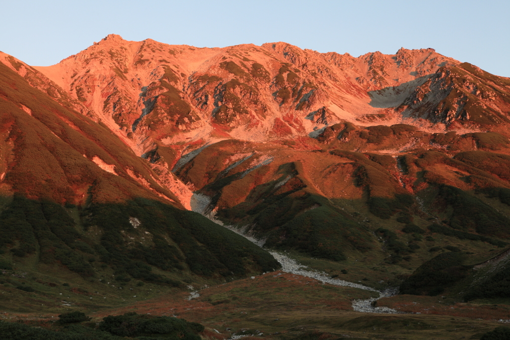 燃ゆる立山