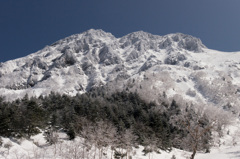 冬の赤岳