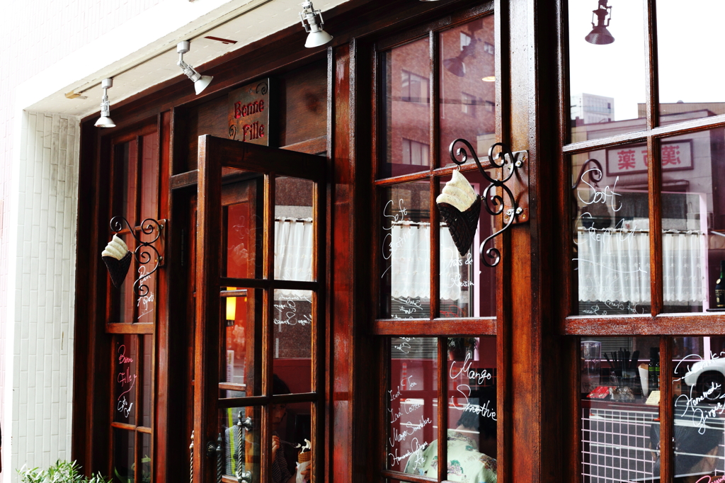 街角のアイスクリーム屋