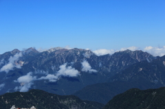 二千十一夏歩いた白馬連峰
