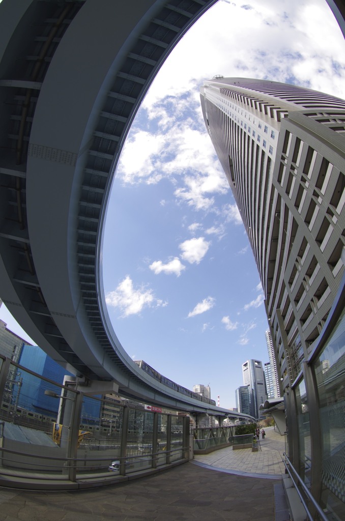 青空を往く