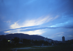 蒼い黄昏に