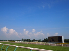 新潟競馬場の空2012/8/26