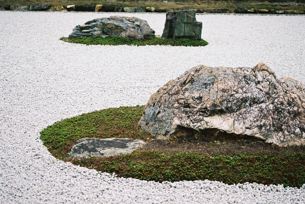 龍安寺の庭園