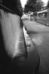 通りの向こうに・・・