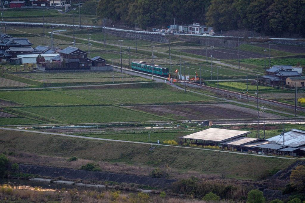 ほのぼの田舎の風景