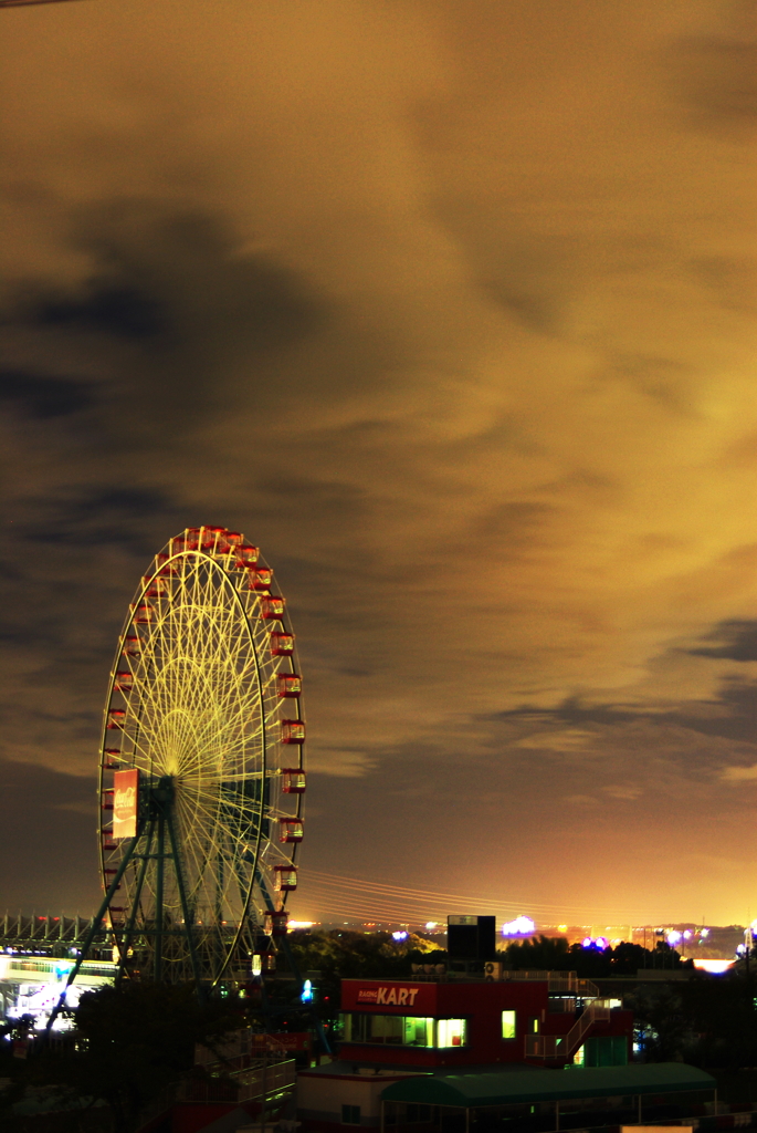 鈴鹿サーキット　夜 