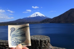 千円札の裏