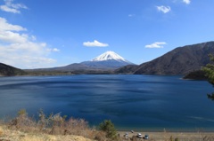 富士山 in 本栖湖