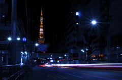 真夜中の東京タワー