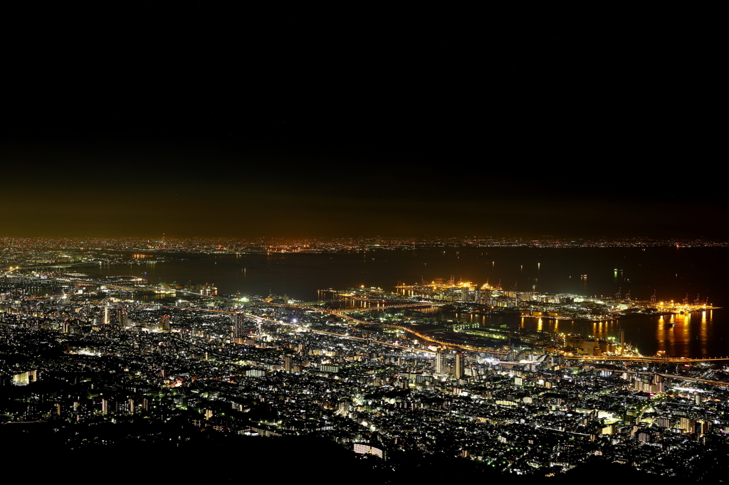 摩耶山頂夜景