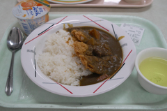 ローストンカツカレー　400円