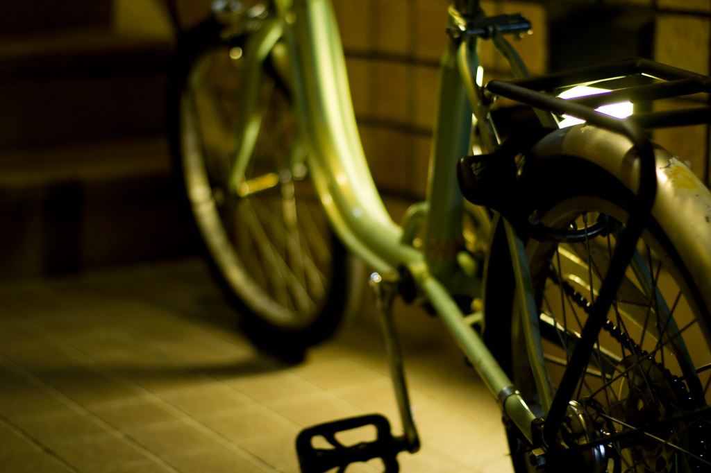 誰かの自転車