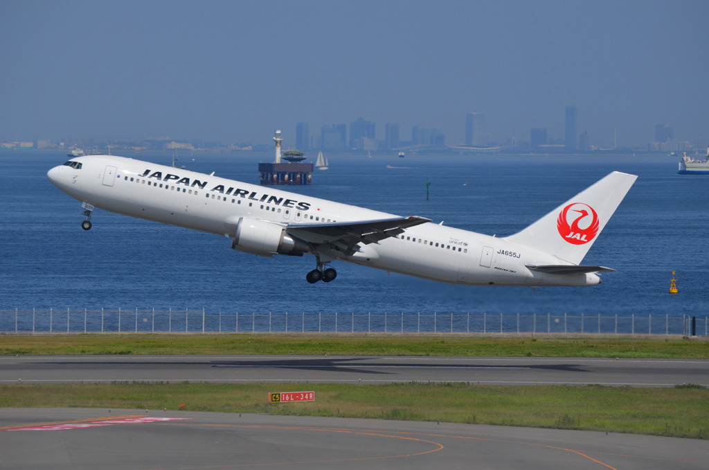 JAL　離陸