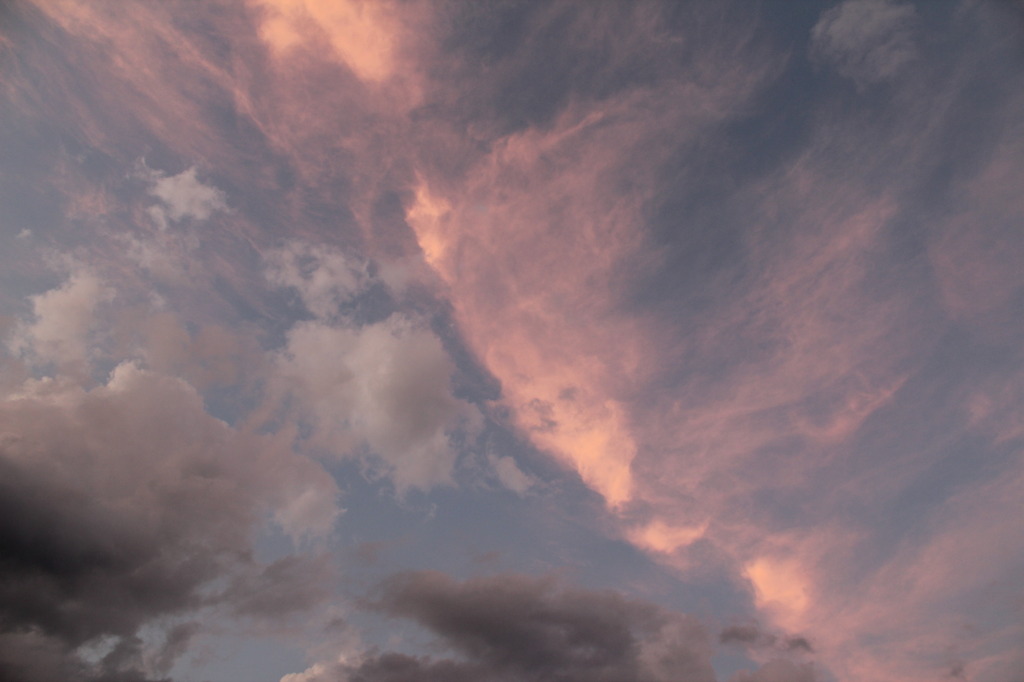 夕暮れ