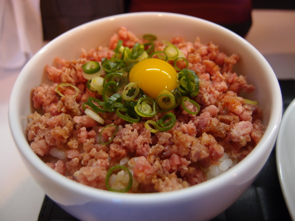 チャーシューそぼろ丼