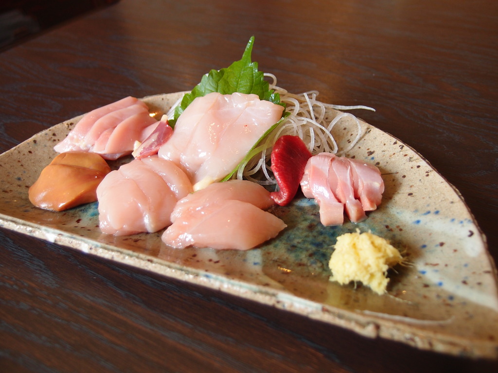 地鶏お造り