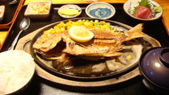 魚のバター焼き