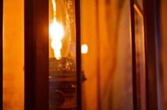 古着屋さんにて。