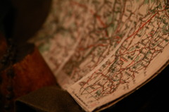 古着屋さんにて。