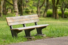 公園ベンチ