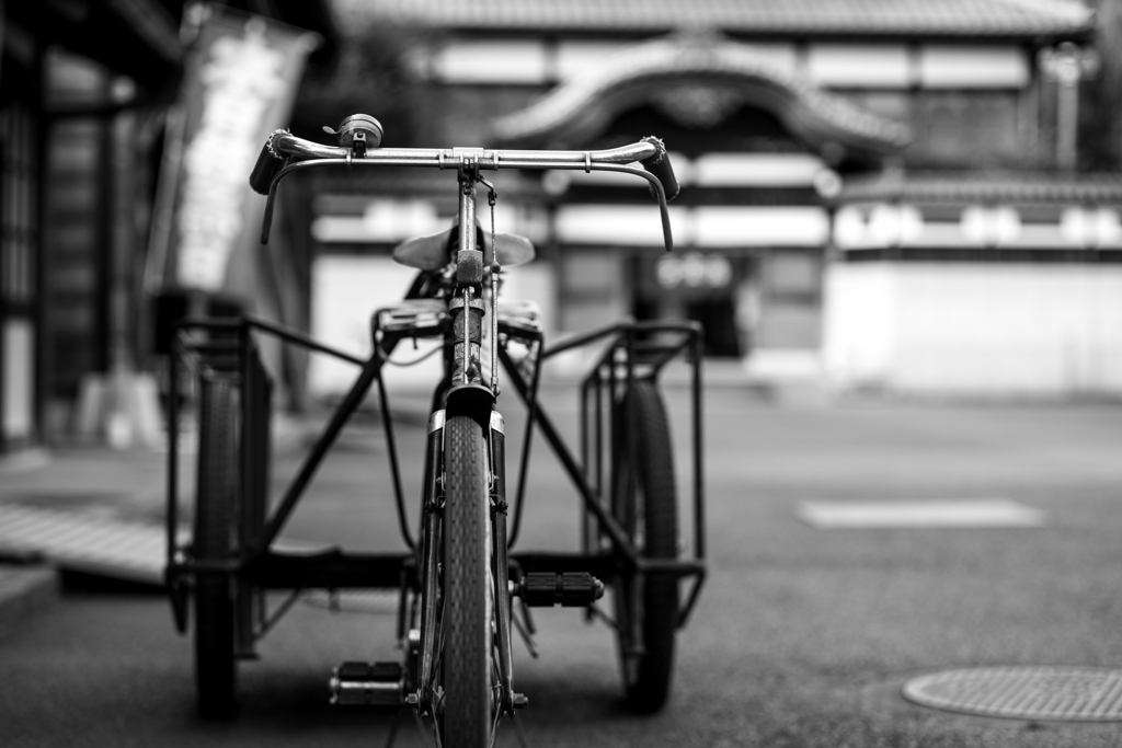 リヤカー牽引