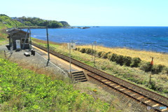 五能線　JR驫木駅