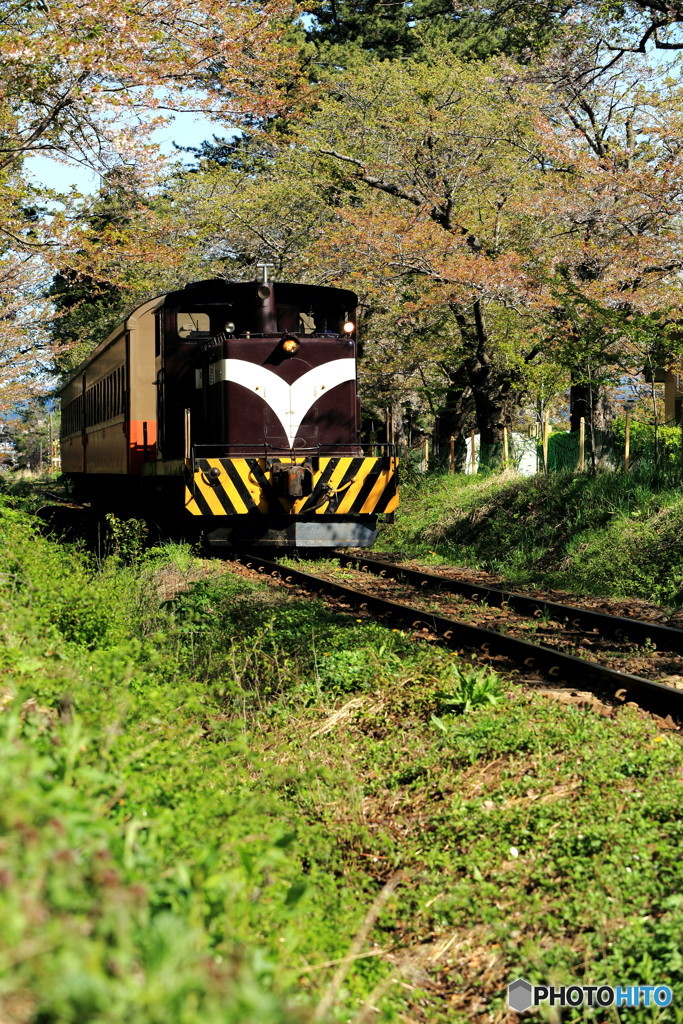 芦野公園駅　　ストーブ列車