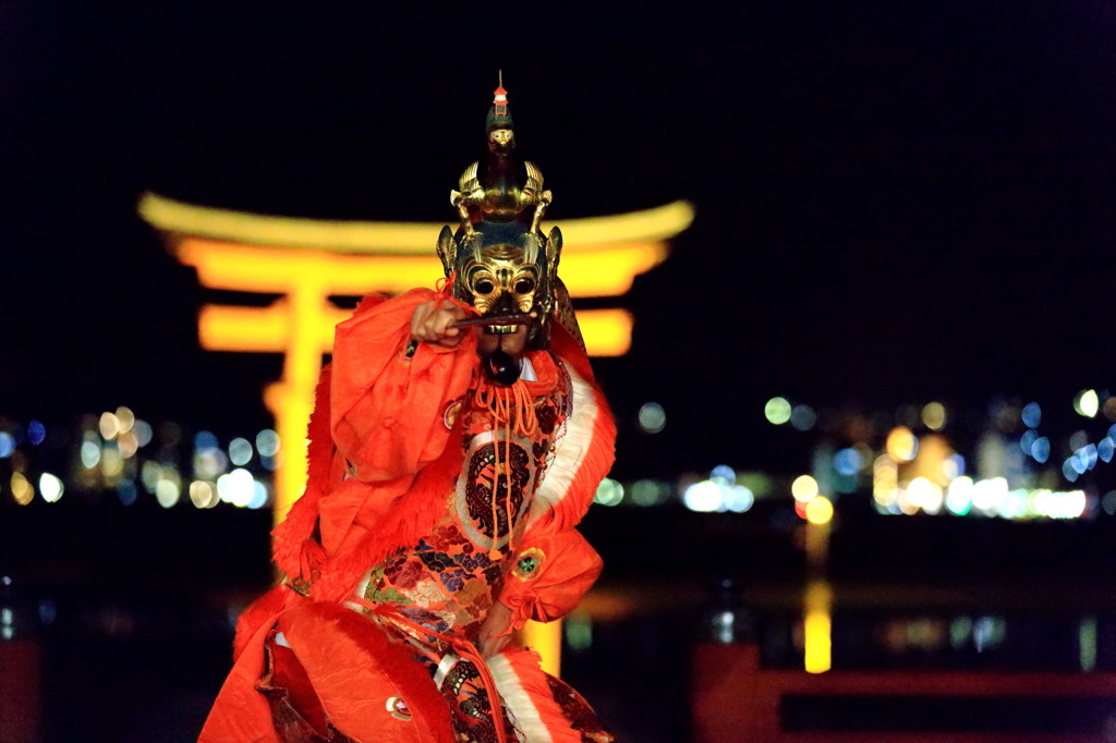 厳島神社　菊花祭