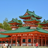 平安神宮・蒼龍楼の桜２